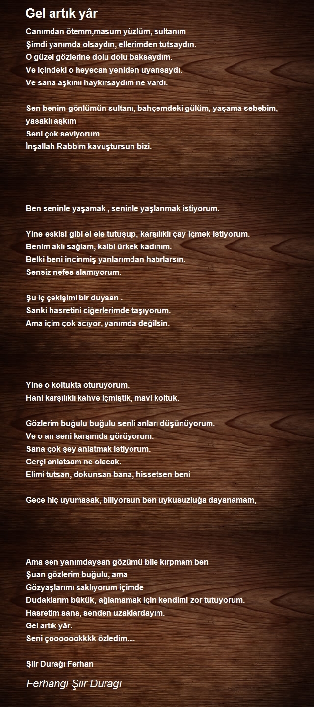 Ferhangi Şiir