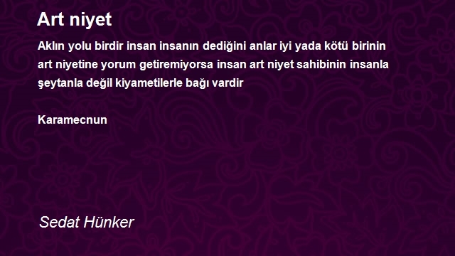 Sedat Hünker