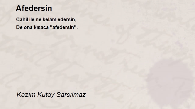 Kazım Kutay Sarsılmaz