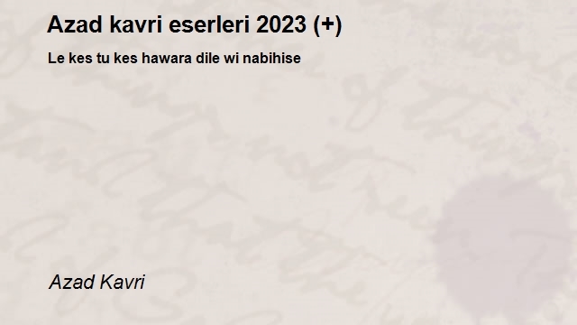 Azad Kavri