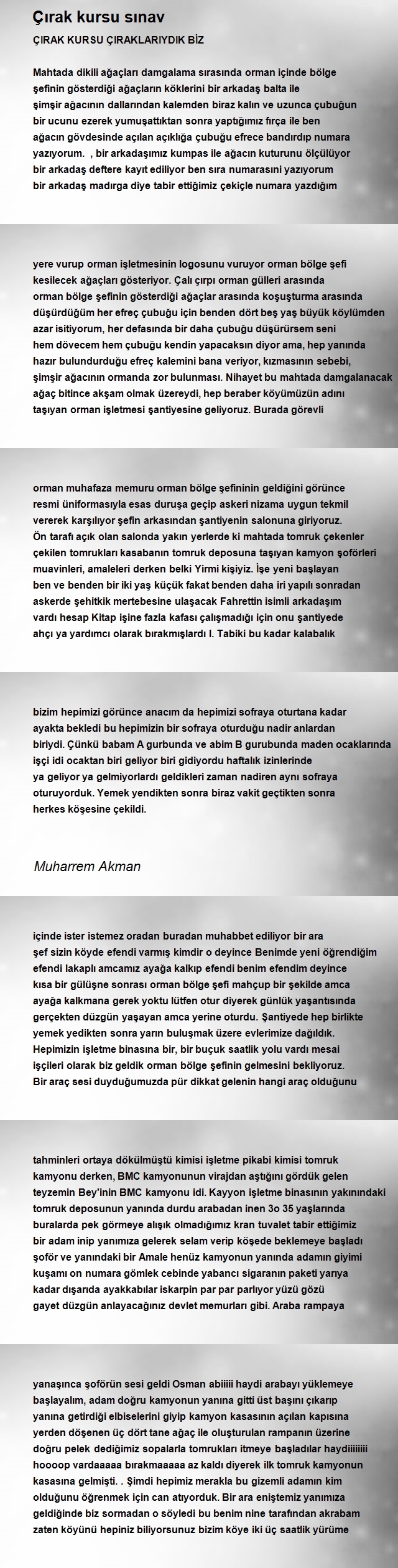 Muharrem Akman