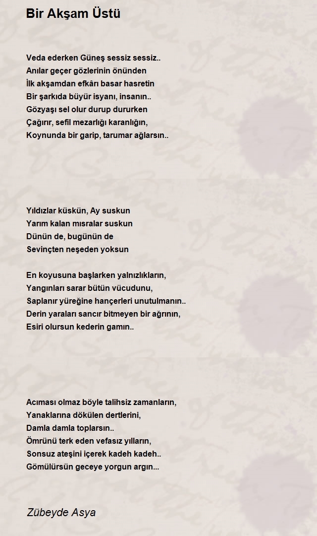 Zübeyde Asya