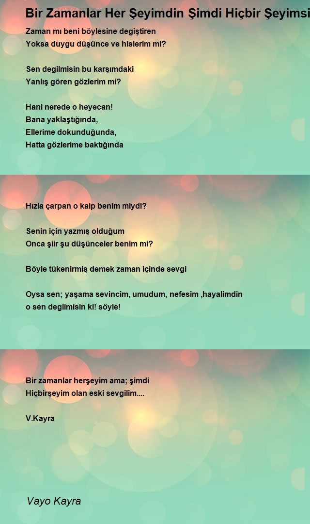 Vayo Kayra