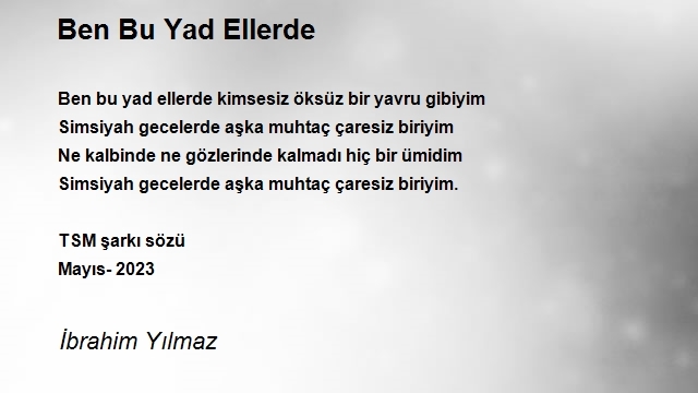İbrahim Yılmaz