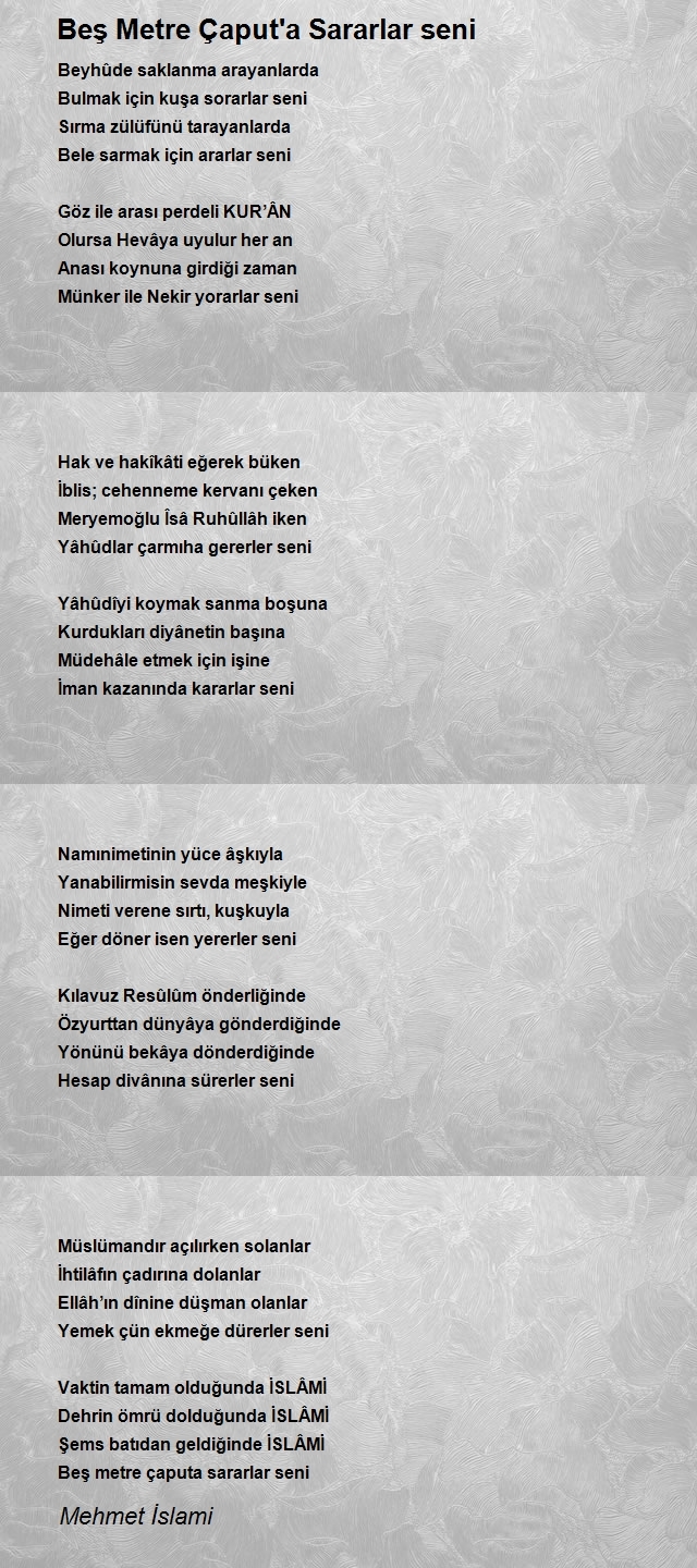 Mehmet İslami