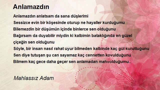 Mahlassız Adam