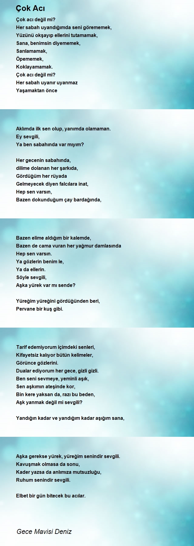 Deniz Gece Mavisi