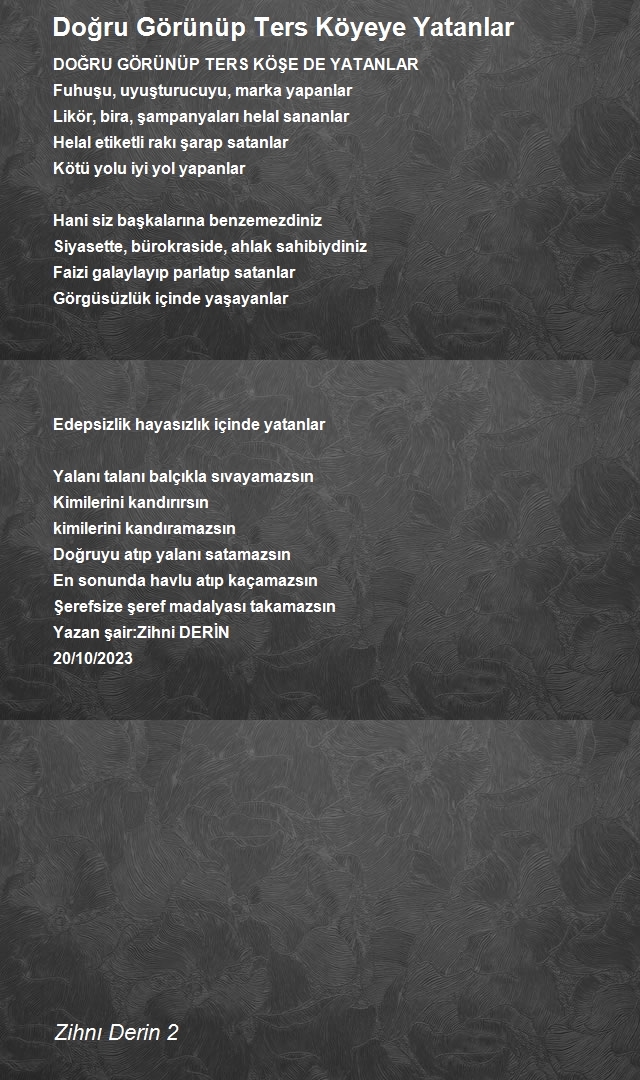 Zihni Derin