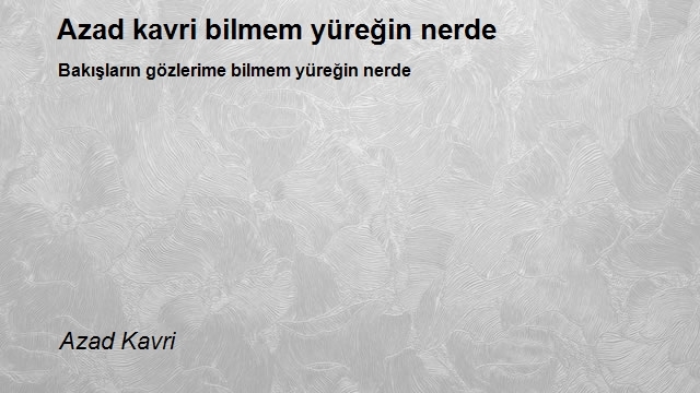 Azad Kavri