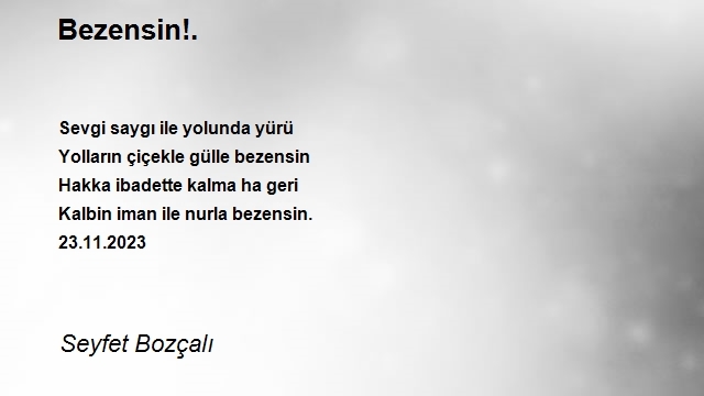Seyfet Bozçalı