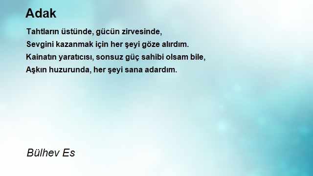 Bülhev Es
