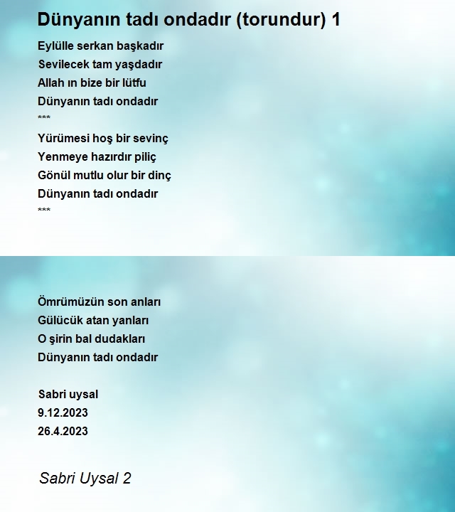 Sabri Uysal 2
