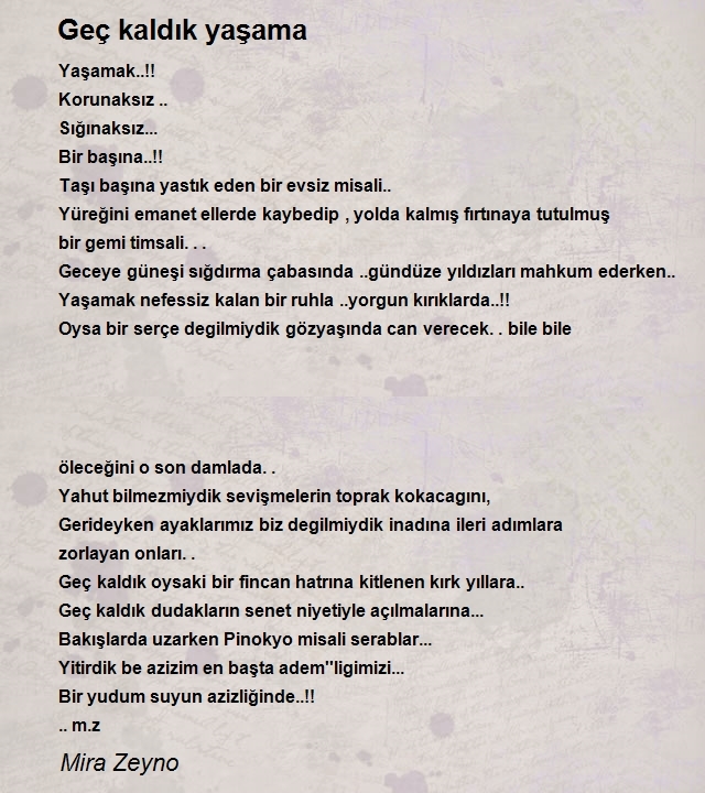 Mira Zeynep