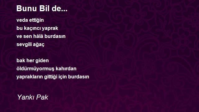 Yankı Pak