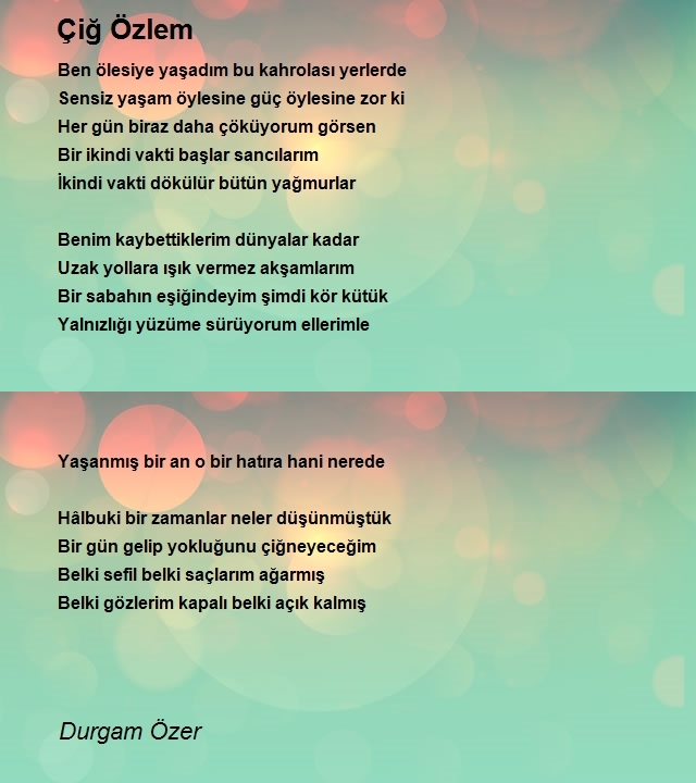 Durgam Özer