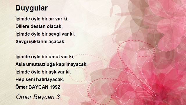 Ömer Baycan 3