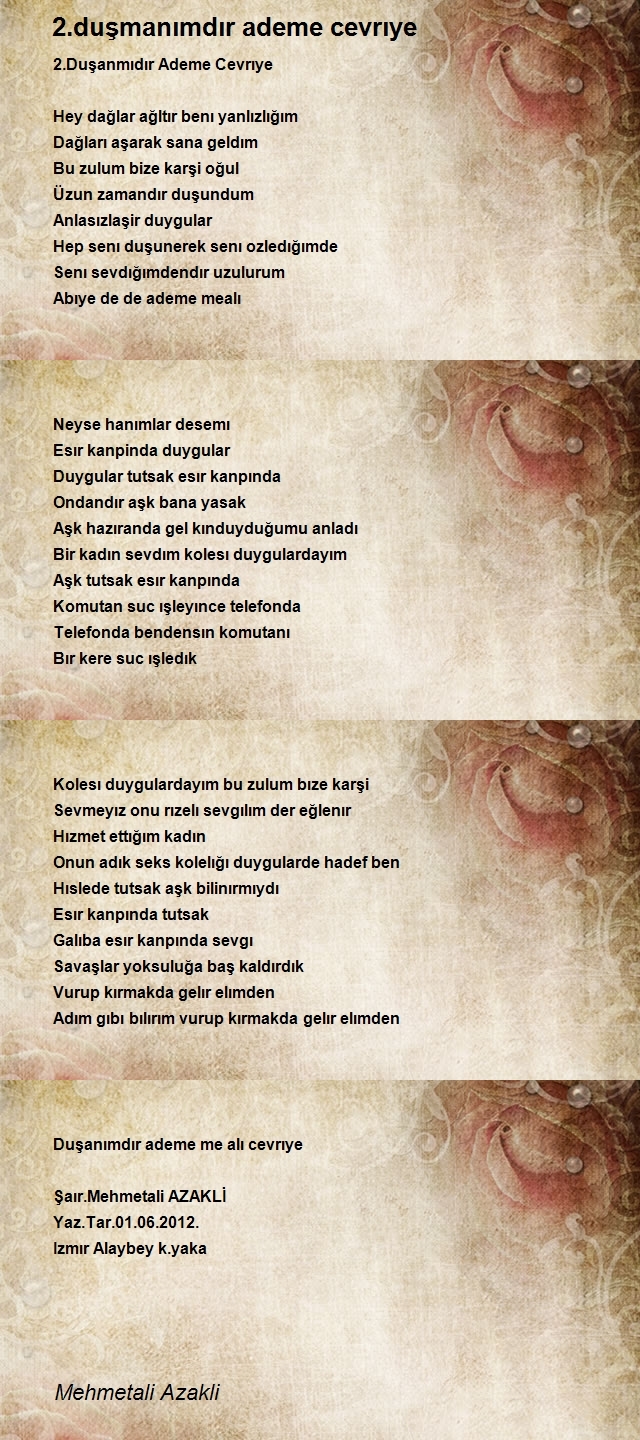 Mehmetali Azakli