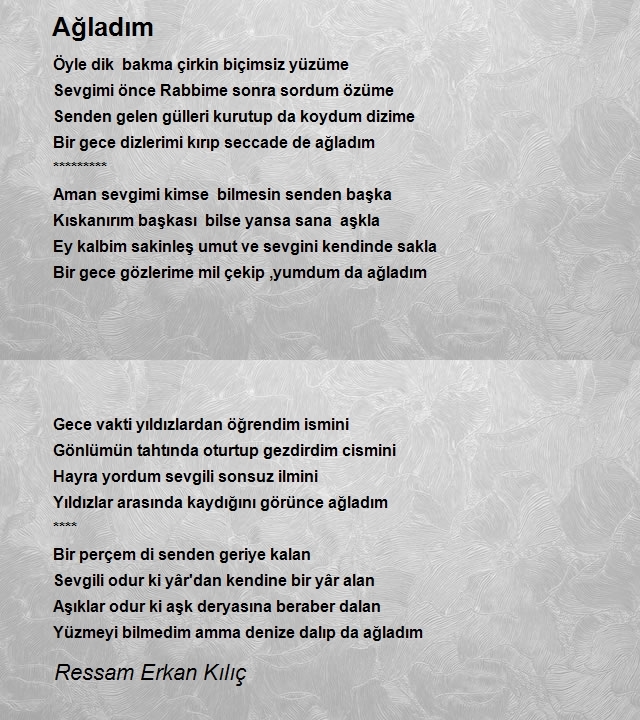 Ressam Erkan Kılıç
