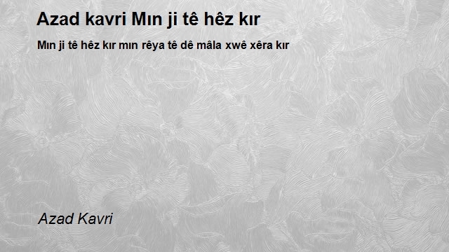 Azad Kavri