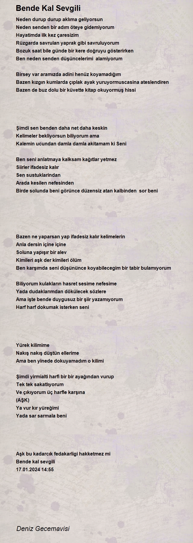 Deniz Gece Mavisi
