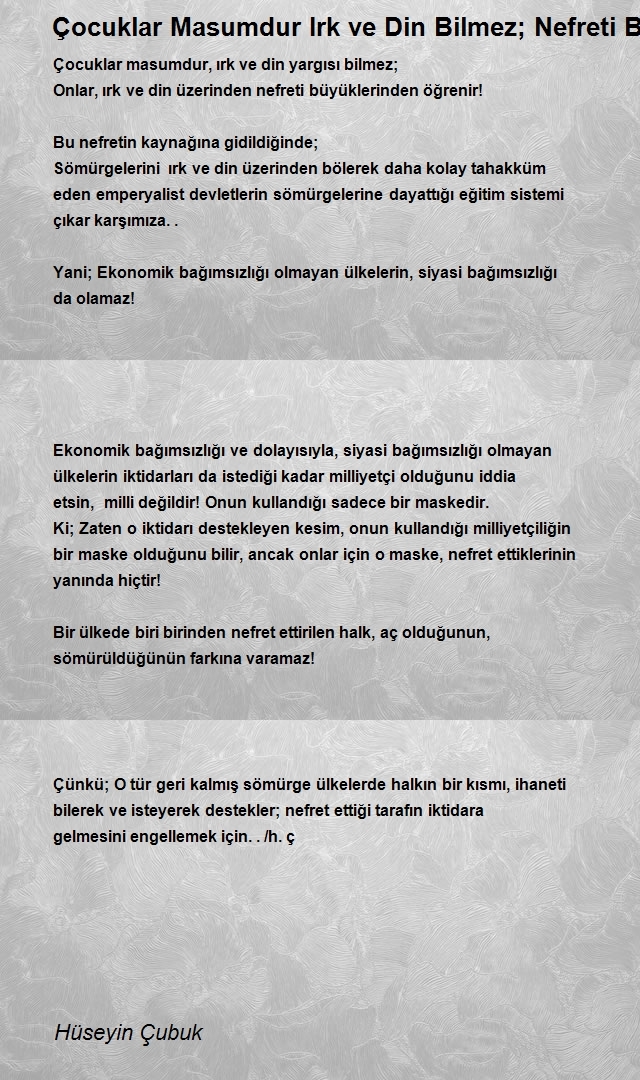Hüseyin Çubuk