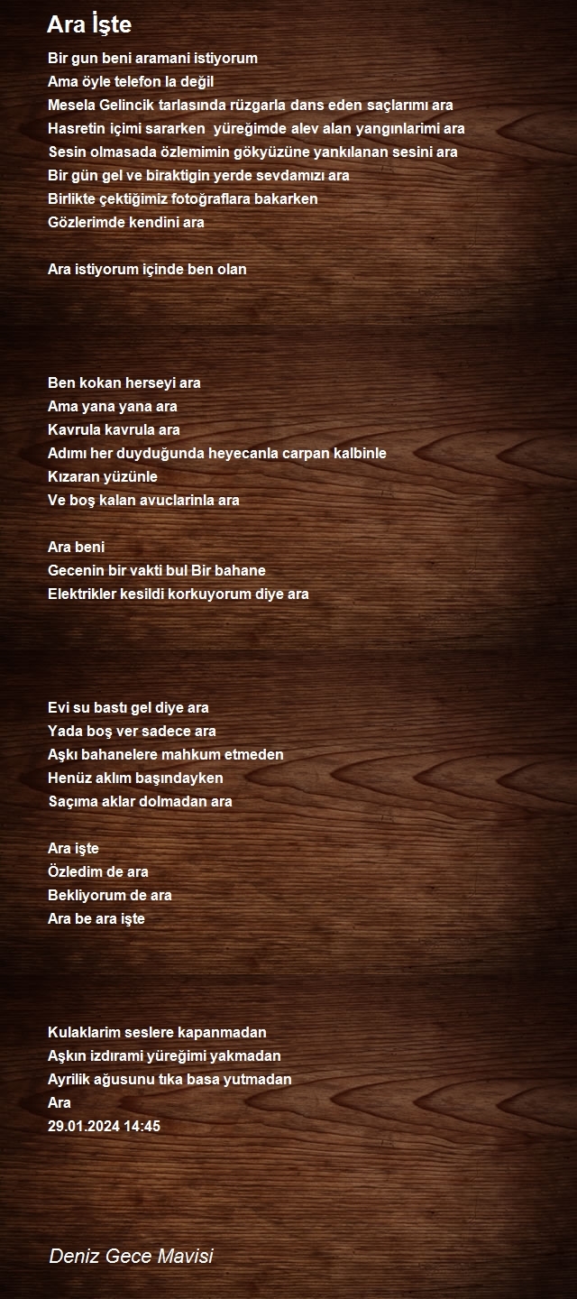 Deniz Gece Mavisi