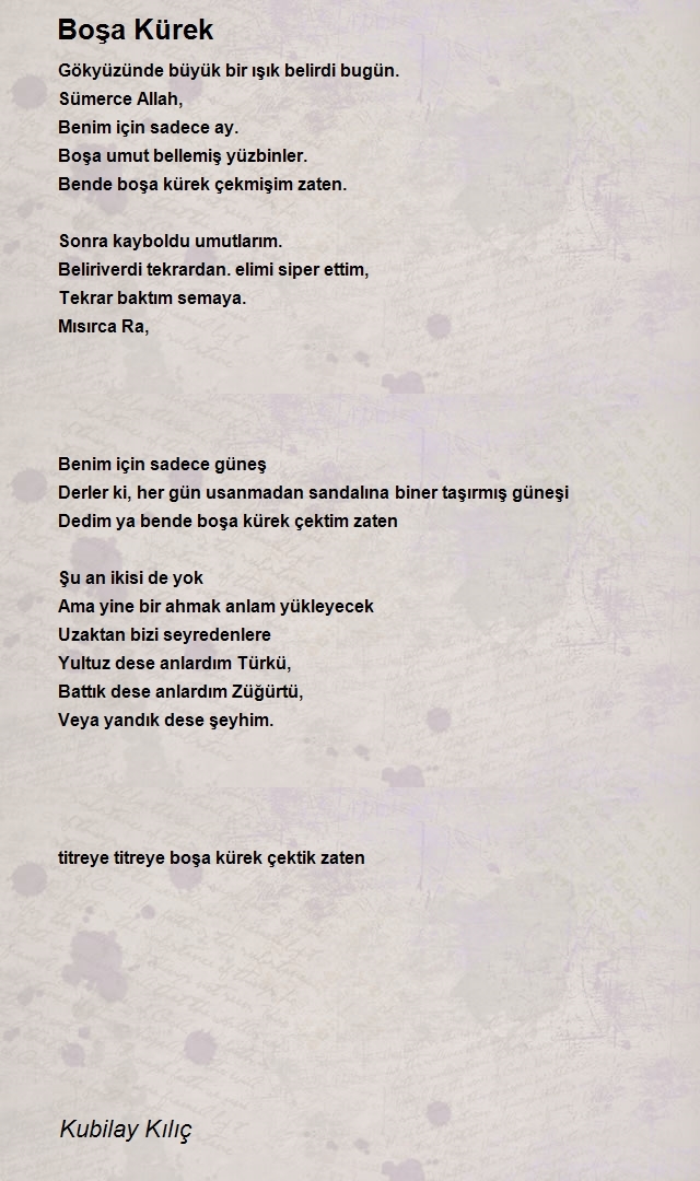 Kubilay Kılıç