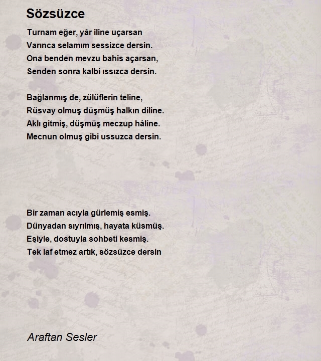 Araftan Sesler