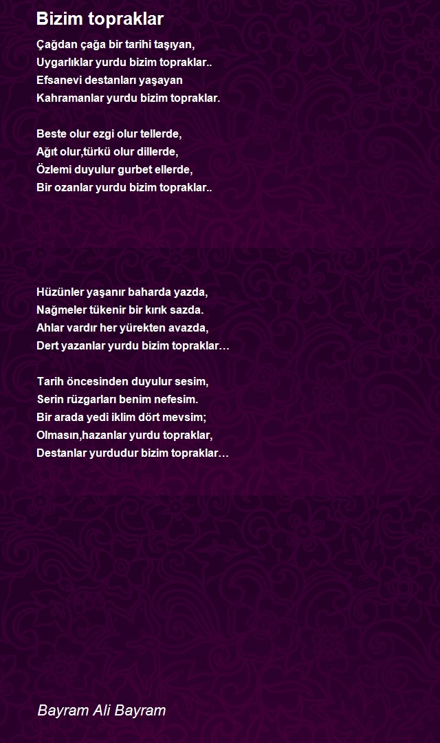 Bayram Ali Bayram
