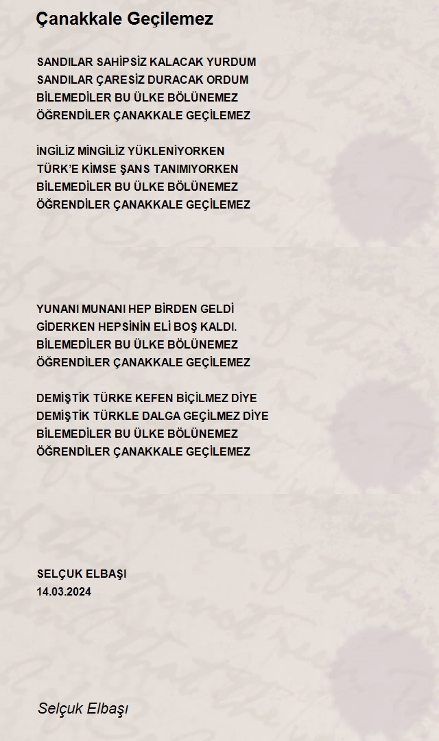 Selçuk Elbaşı