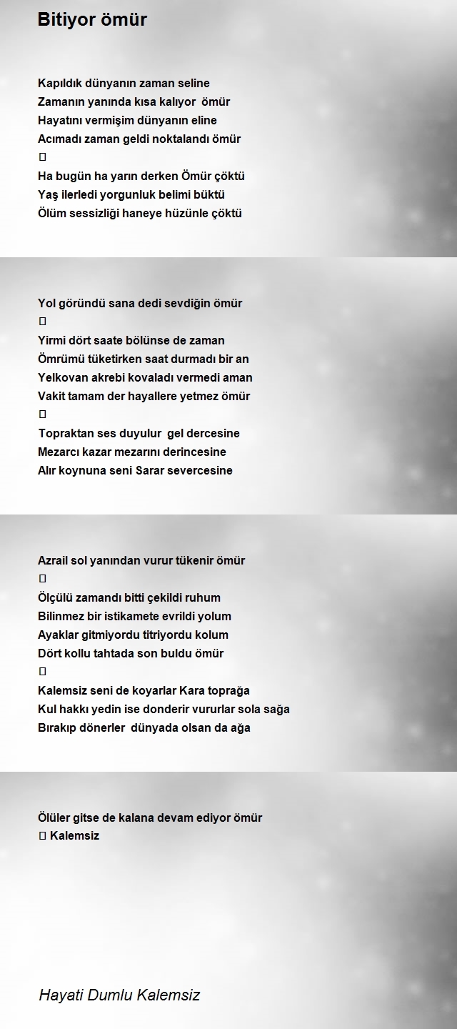 Hayati Dumlu Kalemsiz