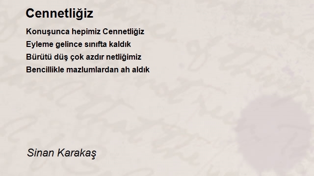 Sinan Karakaş