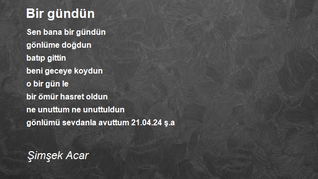 Şimşek Acar