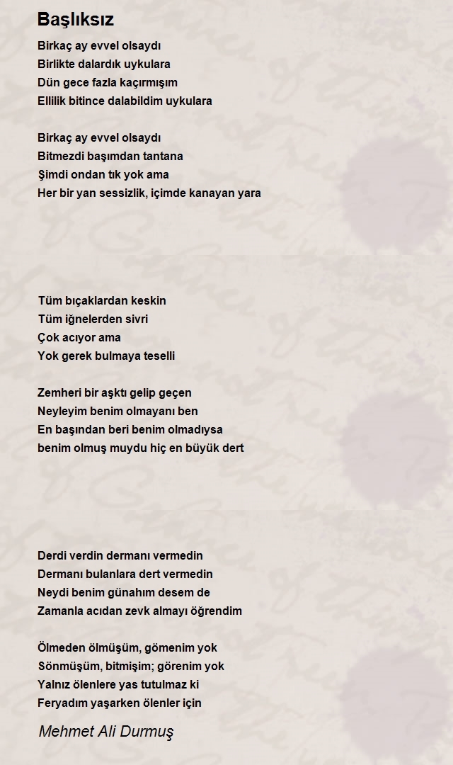 Mehmet Ali Durmuş