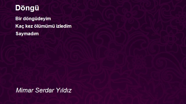 Mimar Serdar Yıldız
