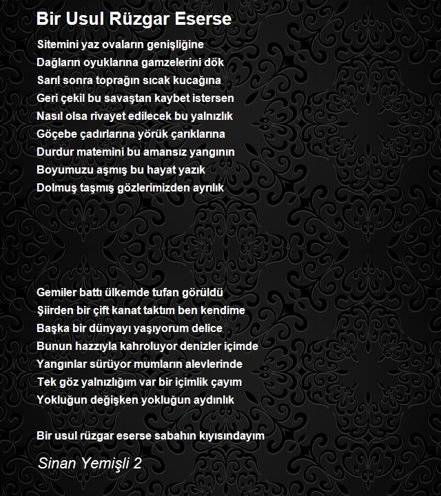 Sinan Yemişli 2