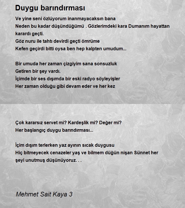 Mehmet Sait Kaya 3