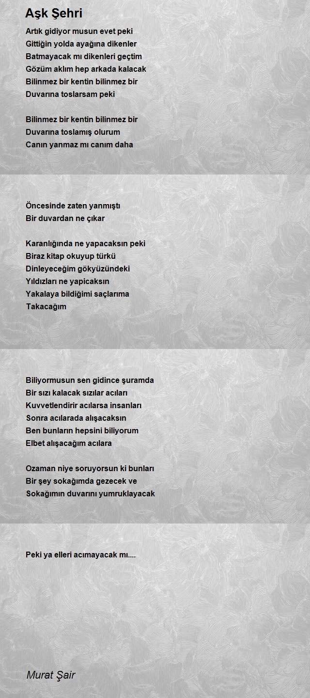 Murat Şair Yazar