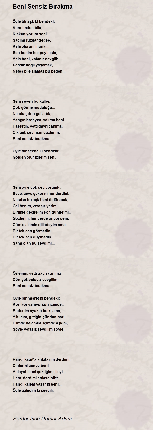 Damar Adam Serdar İnce