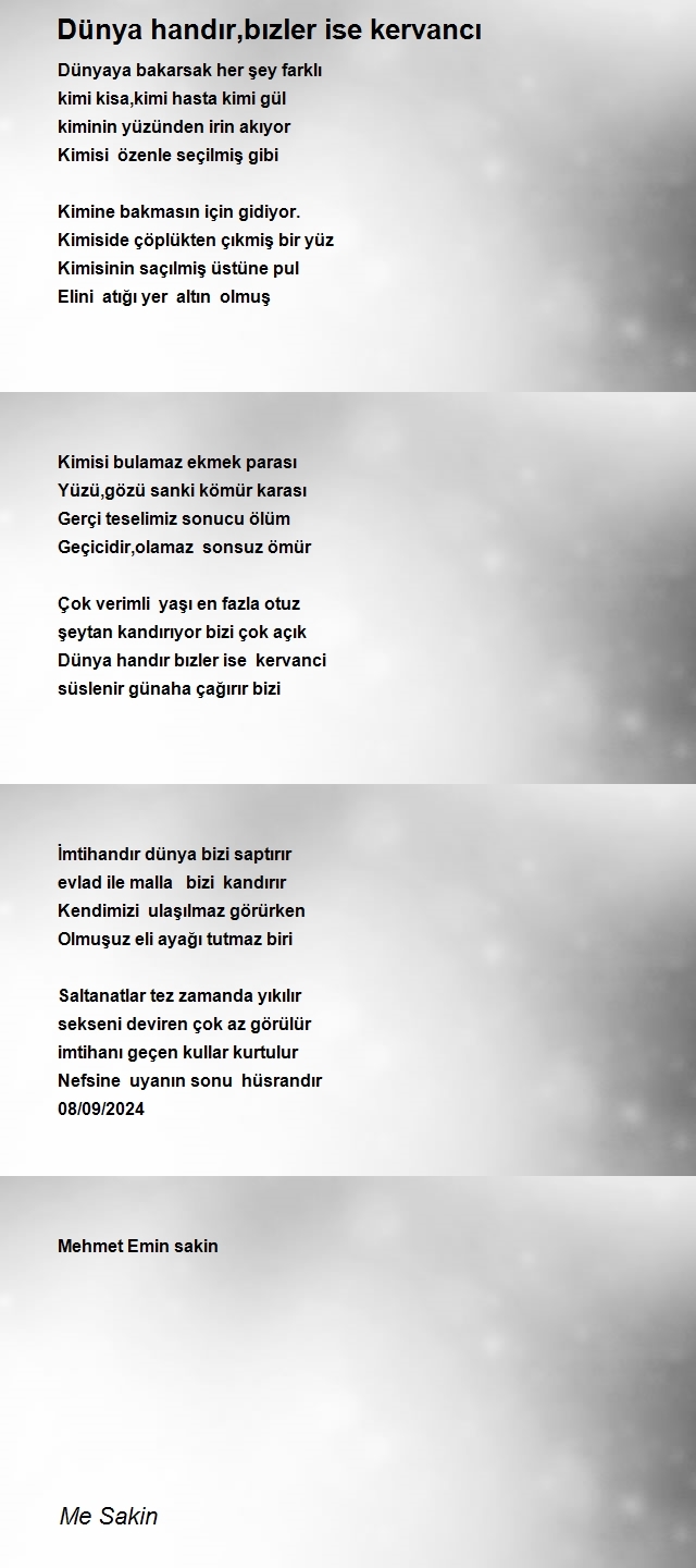 Me Sakin
