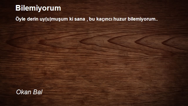 Okan Bal