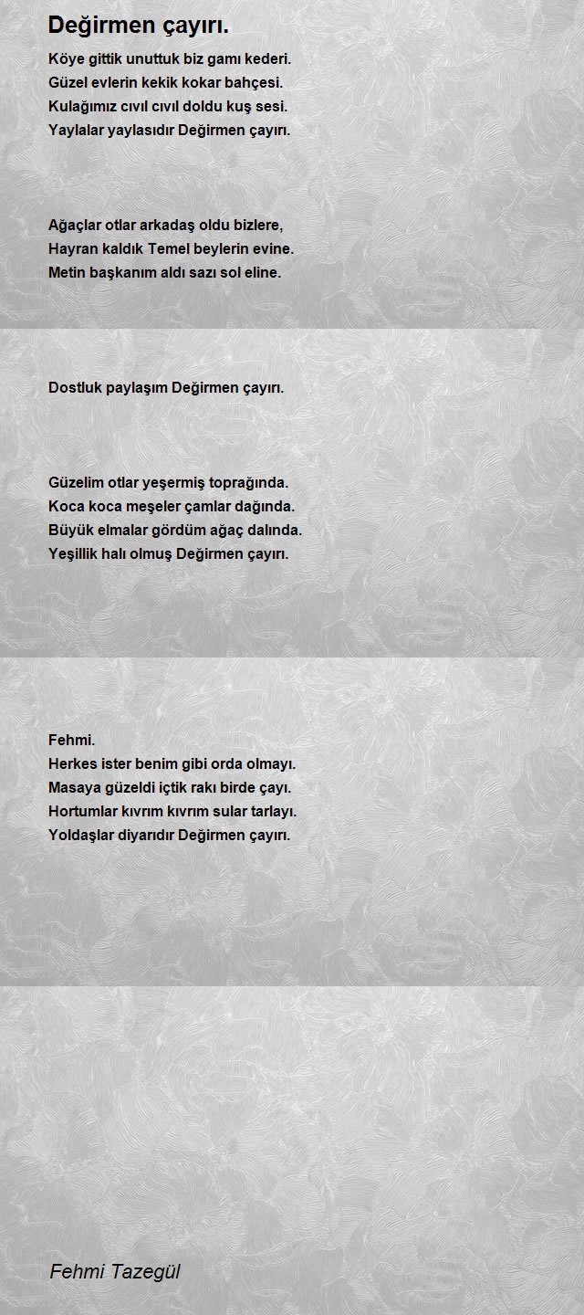 Fehmi Tazegül