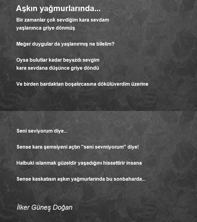 İlker Güneş Doğan