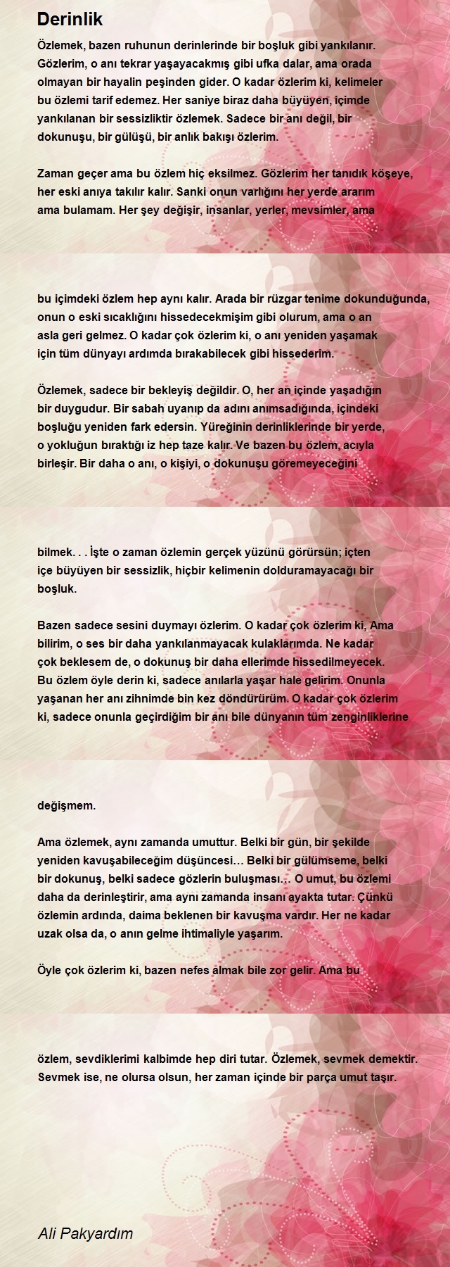 Özleme Açılan Kapı