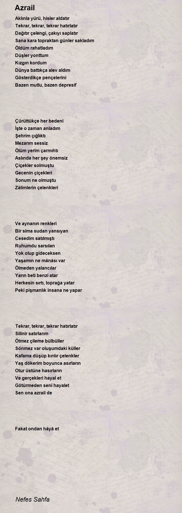 Nefes Sahfa