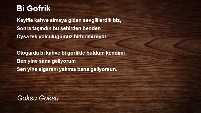 Göksu Göksu