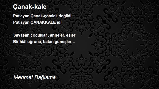 Mehmet Bağlama