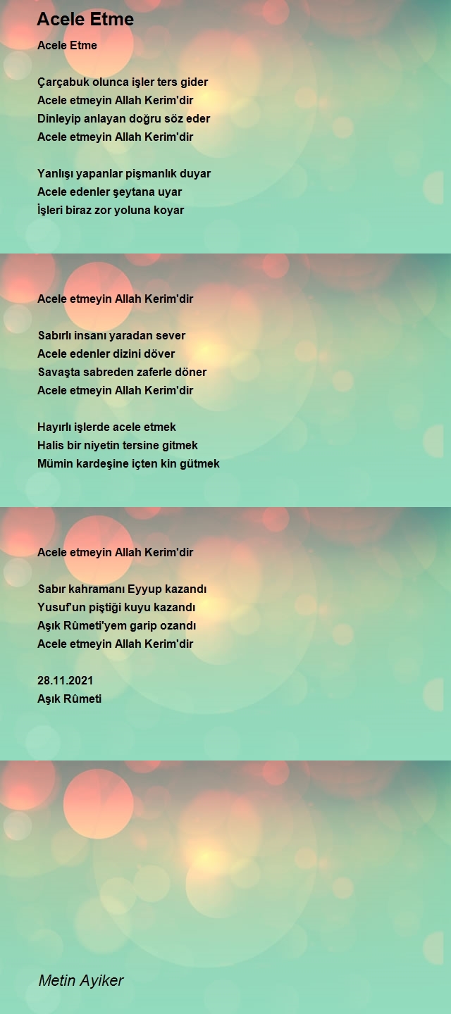 Metin Ayiker