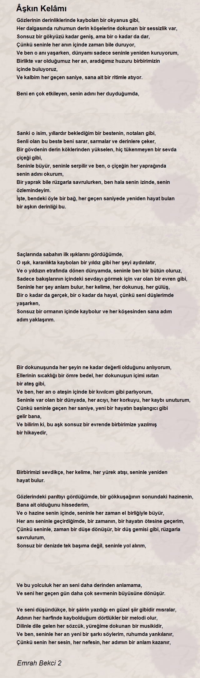 Emrah Bekci 2